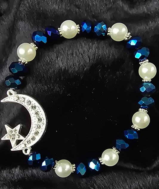 Blue pearl moon